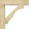 Ekena Millwork Balboa Block Rough Sawn Bracket w/ Offset Brace, Douglas Fir, 8"W x 36"D x 36"H BKT0806X36X36BOA05RDF - alternate 3